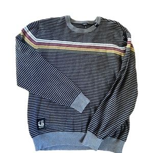 LRG striped shirt mens Extra Large
